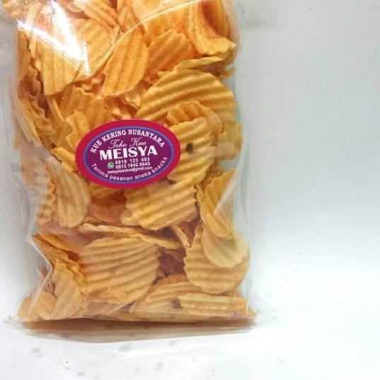 

✮ KERIPIK KENTANG KEJU TES KILOAN MURAH CEMILAN 250 GRAM ✪