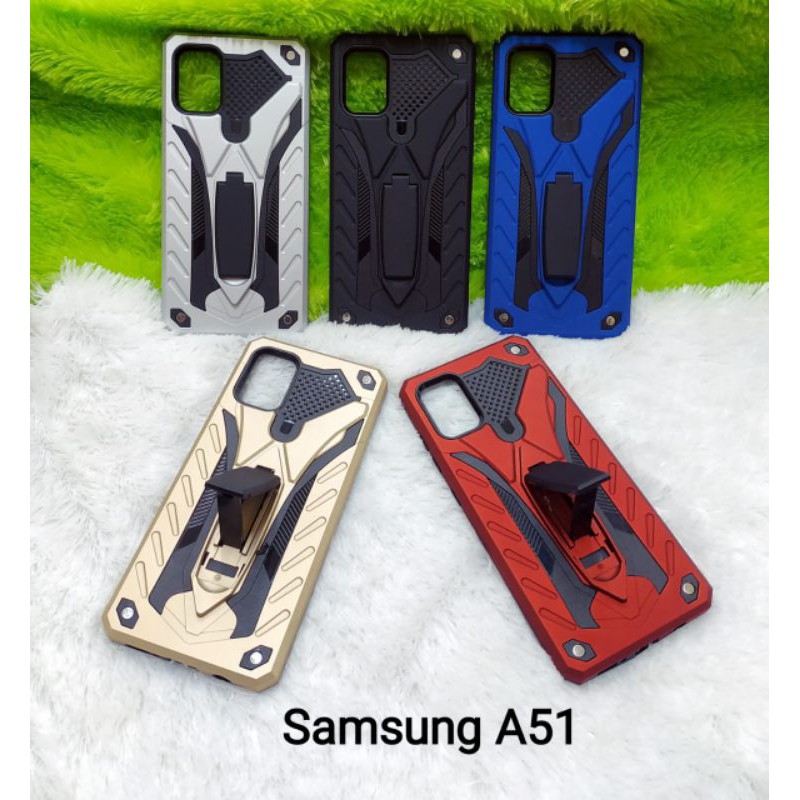 Hard Case Phantom Samsung A51 Stand Iron Transformers Hard Case Tobot
