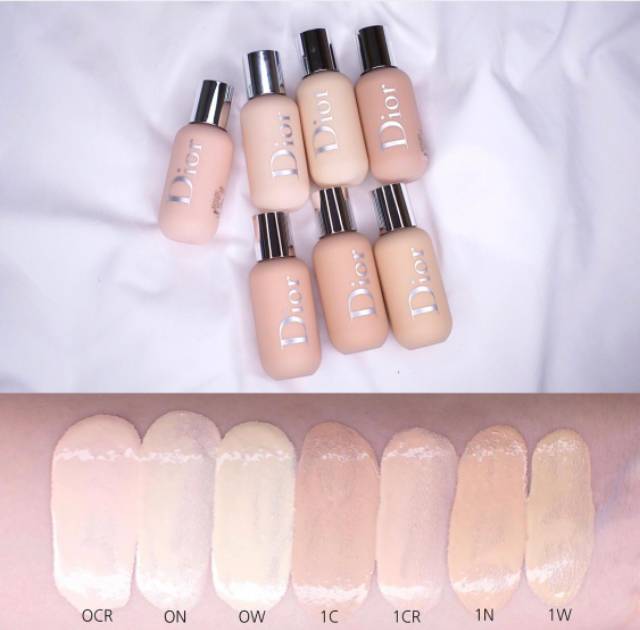dior backstage face and body foundation shades