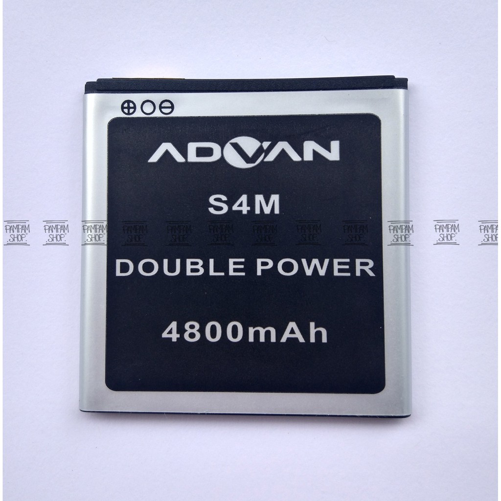 Baterai Advan S4M Original Double Power | Batre, Battery, Batrai, S 4M, S4 M, HP Advance