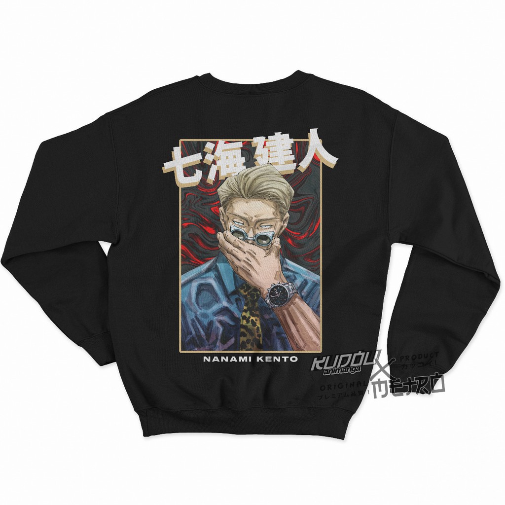 Crewneck Nanami Kento Jujutsu Kaisen Anime Manga Premium