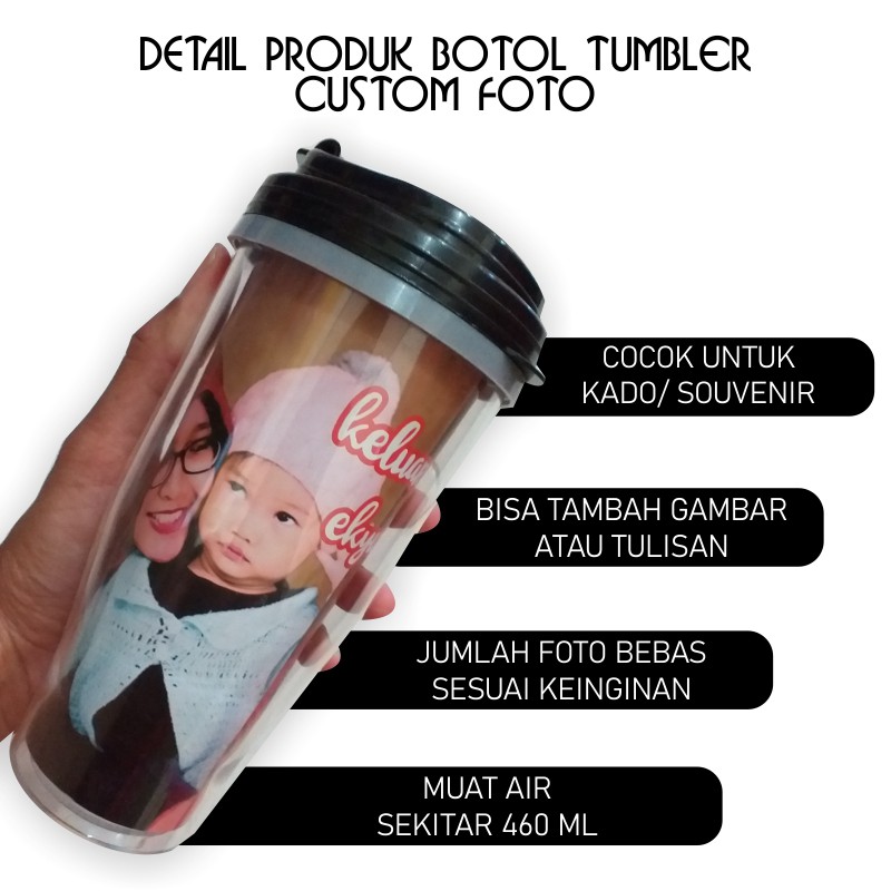 BOTOL TUMBLER TEMPAT MINUM CUSTOM