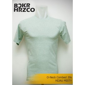 Kaos sablon / kaos polos grosir / kaos oblong / kaos promosi / Kaos hijau misty / cotton combed