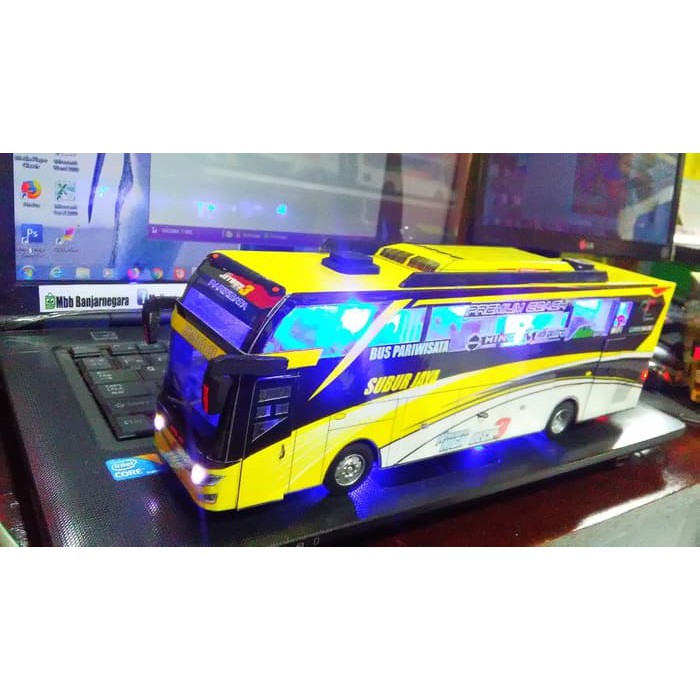 Miniatur bis subur jaya bumble bee jetbus 3 full spek miniatur