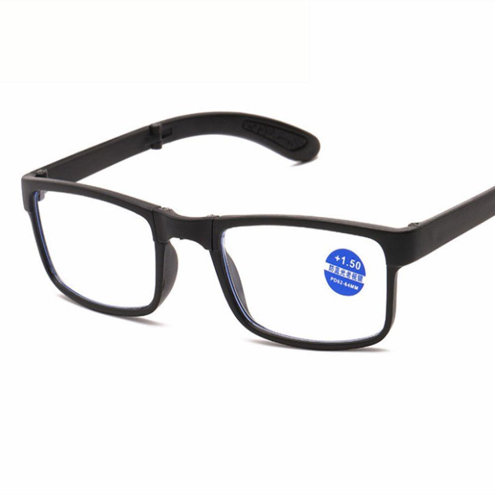 Mxbeauty Kacamata Baca Lipat Pria Wanita Anti Radiasi Vision Care Komputer Eyeglasses Keyring Anti Kelelahan Mata Hyperopia Eyewear
