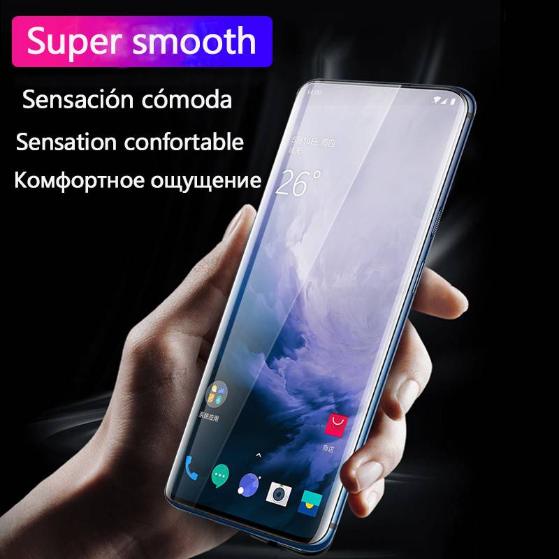 10D Front Hydrogel Film For Oneplus 9 9 Pro 5 5t 8 7 7t Pro 6 6t Full Cover Screen Protector For One plus 7t 8 7 Pro Clear Not Glass