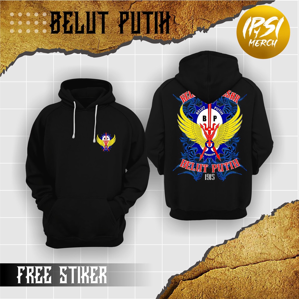 HOODIE BELUT PUTIH