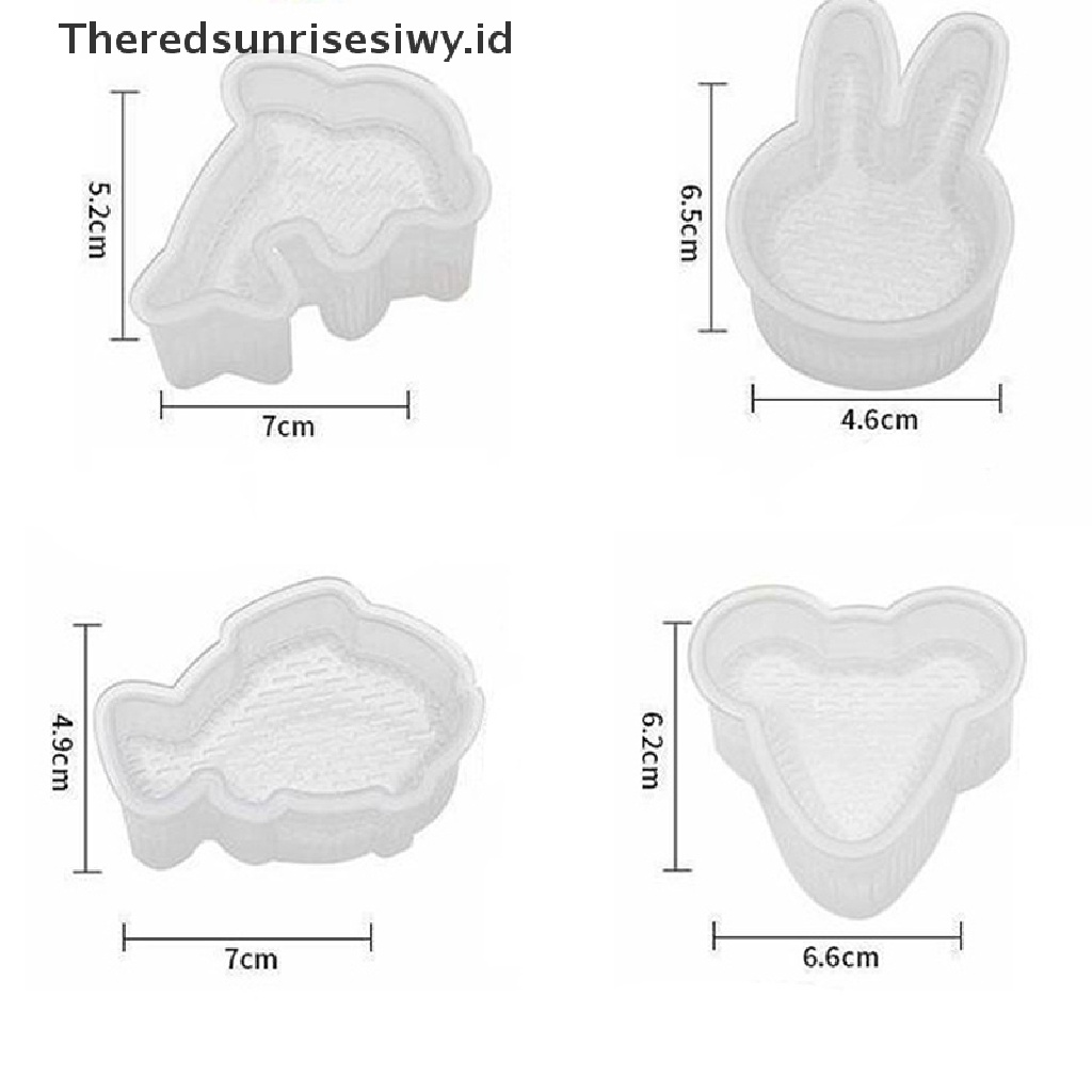 # Alat Rumah Tangga # Cetakan Sushi Bentuk Ikan / Kelinci / Lumba-Lumba