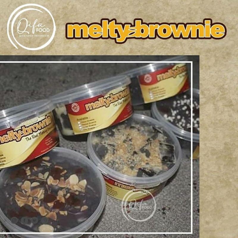 

Melty brownie