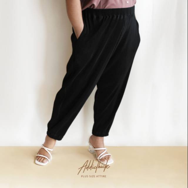 LEXI PANTS PLUS SIZE  CELANA  BIG  SIZE  Shopee Indonesia