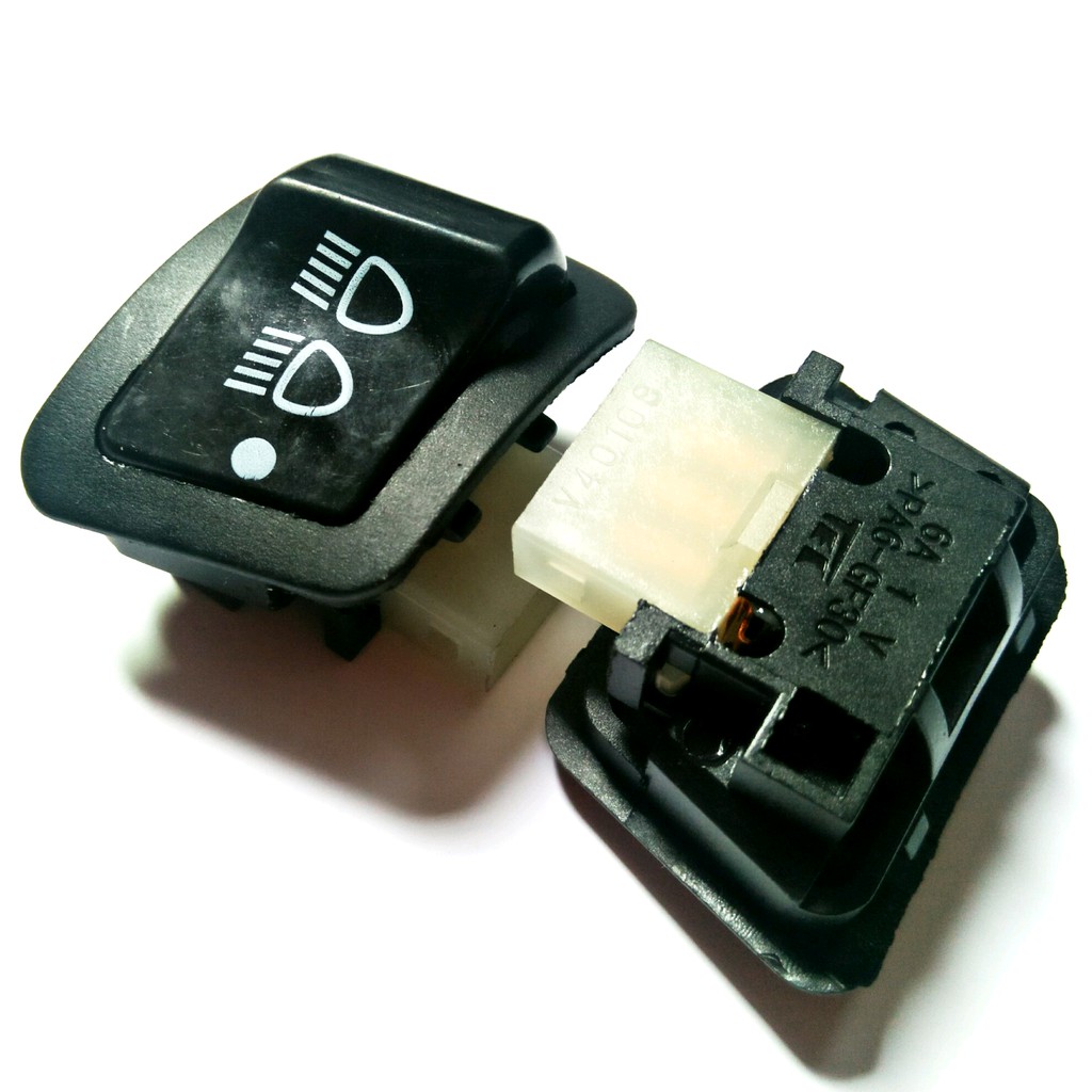 Swit Saklar Tombol Lampu Dim 3 Mode Klik fungsi Titik Motor Vario 110 125 Beat Fi Scoopy Spacy Grade A