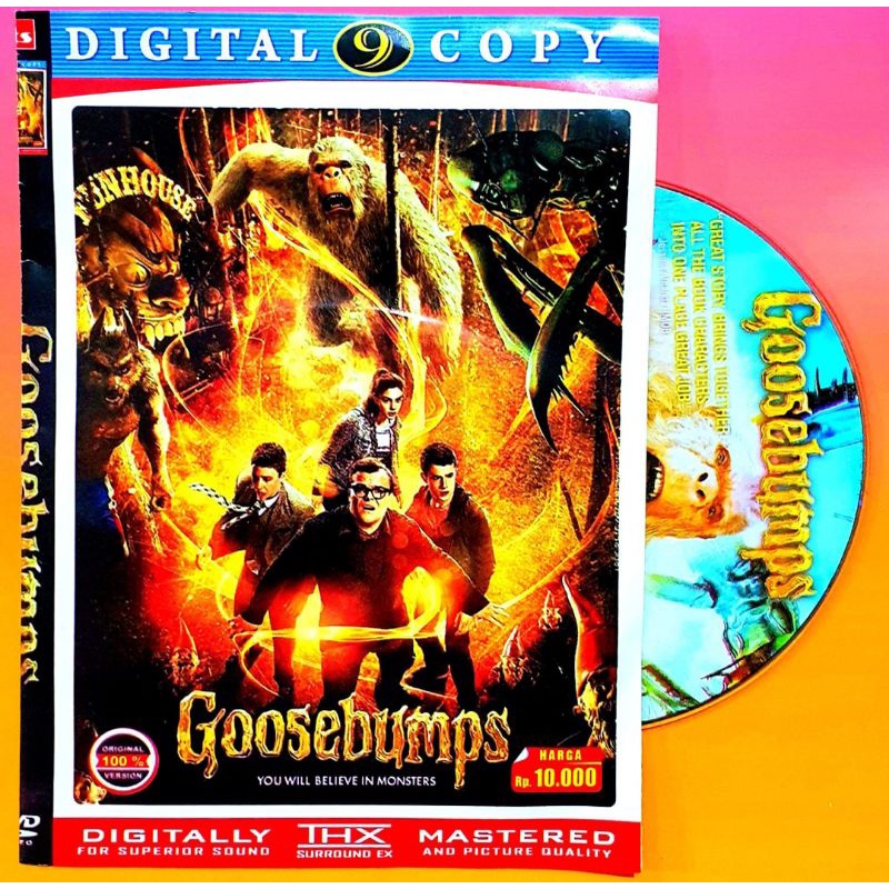 KASET VIDEO FILM GOOSEBUMPS - FILM BIOSKOP TERLARIS - FILM ACTION HOROR BARAT TERLARIS - FILM HORROR