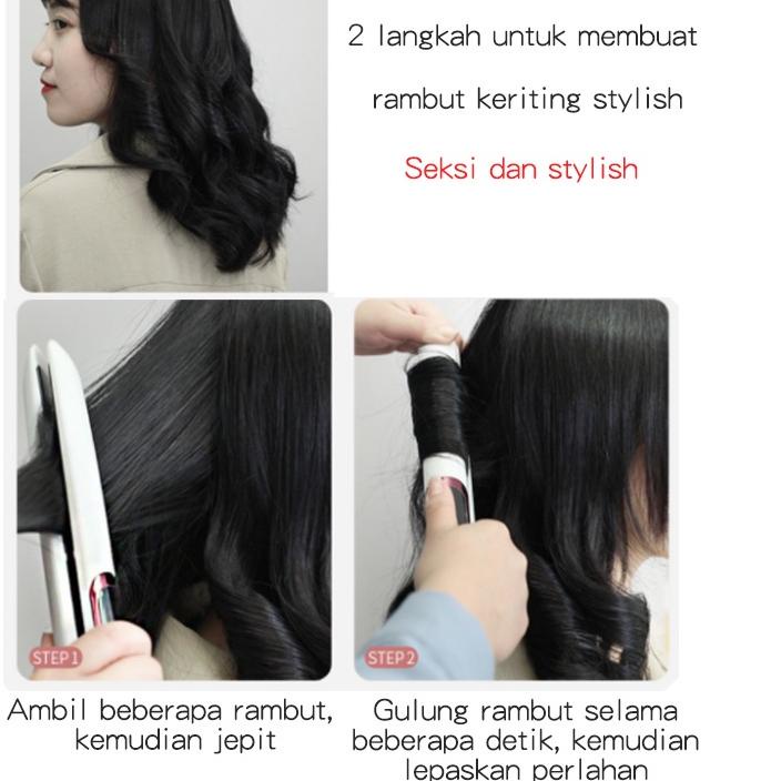 ✯ HAN RIVER HRJFB03WT Catokan Rambut 45watt Mengeriting/meluruskan ♞