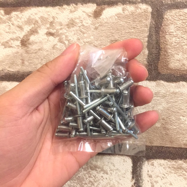 PAKU RIVET RIFET RIPET 4x8 BLIND RIVET ISI 50 pcs