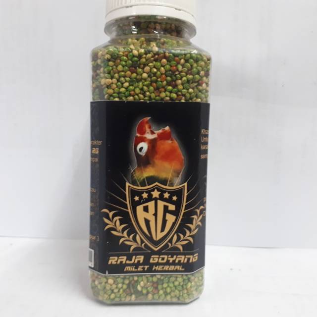 

RAJA GOYANG RJ MAKANAN BURUNG LOVE BIRD HERBAL MILET HERBAL