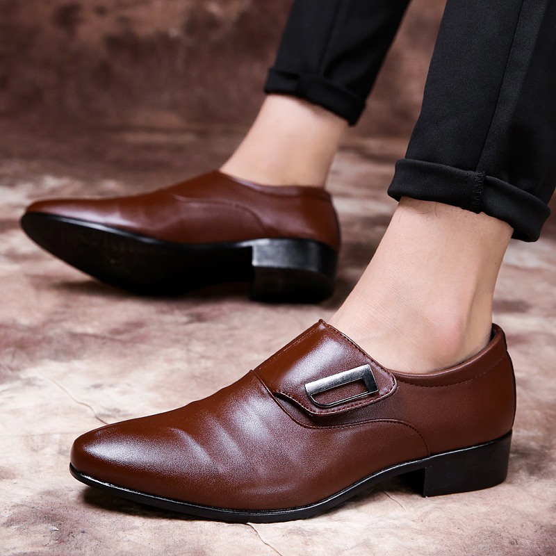 Sepatu Pantofel Pria Formal Casual Santai Kerja Kantor Pantofel Hitam Murah Sepatu PDH Keren Kulit 073