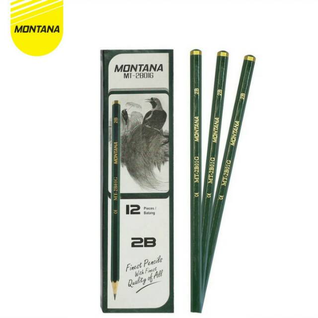 

Pencil / Pensil Montana MT2b01-G / 2B Murah di semarang