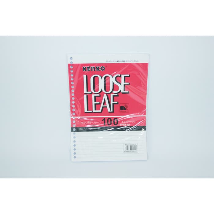 

Promo Loose Leaf Garis Kenko B5 Isi 100 Lembar Limited