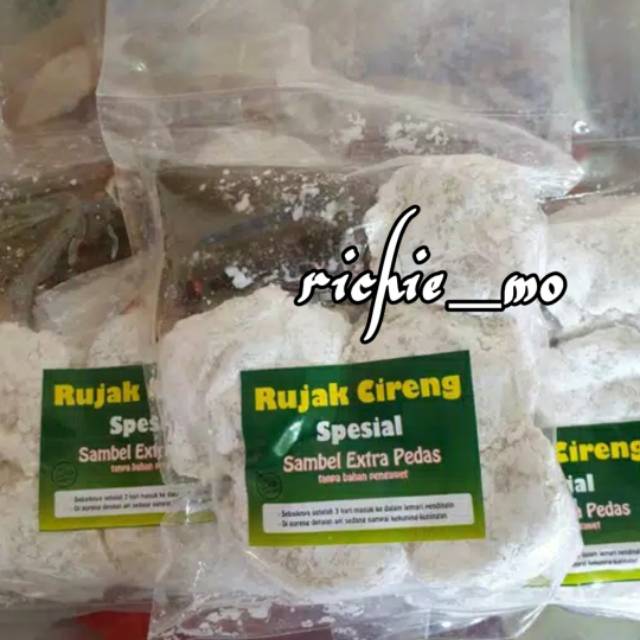 

Rujak Cireng Special Sambal/Sambel Extra Pedas isi 20 Pcs