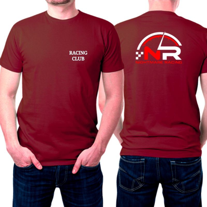 kaos motor racing cotton combad 30s