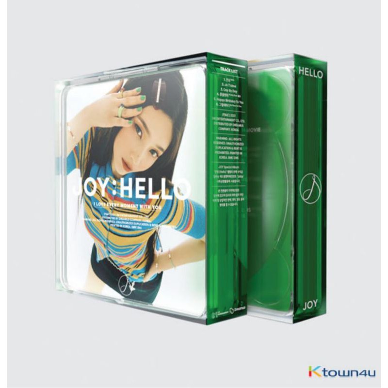 (PO KOREA) OFFICIAL JOY HELLO CASE ALBUM
