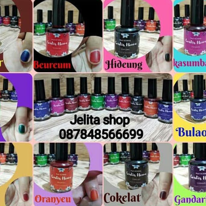 SUPER SALE Geulis Henna | kutek hena halal TERBARU