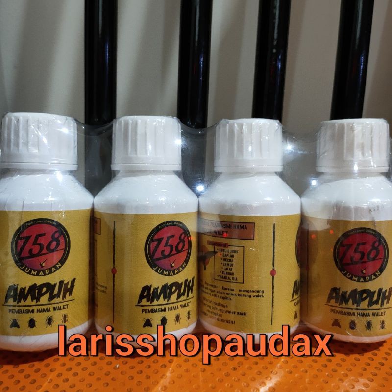 AMPUH 758 JUMAPAN OBAT PEMBASMI HAMA WALET, KECOA, SEMUT