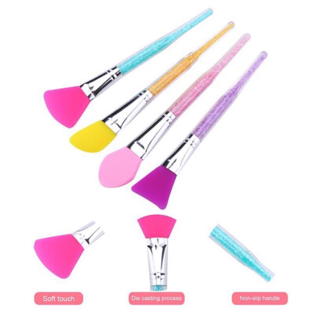 Silicon Brush For Face Mask Kuas Silikon untuk Masker Wajah Skincare Tools Beauty Tools Silikon Brus