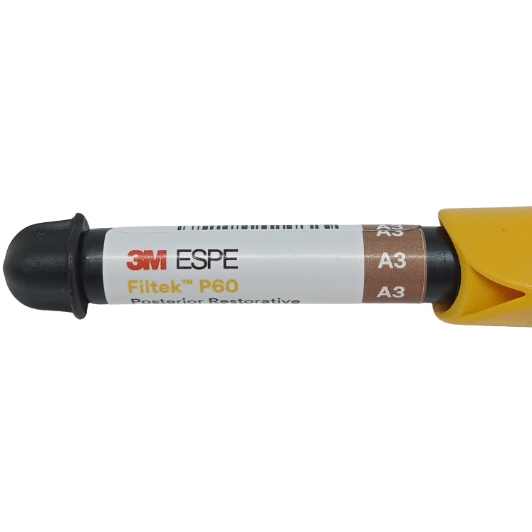Komposit P60 Merk 3M Made In USA Berbentuk Syringe Dengan Warna A3