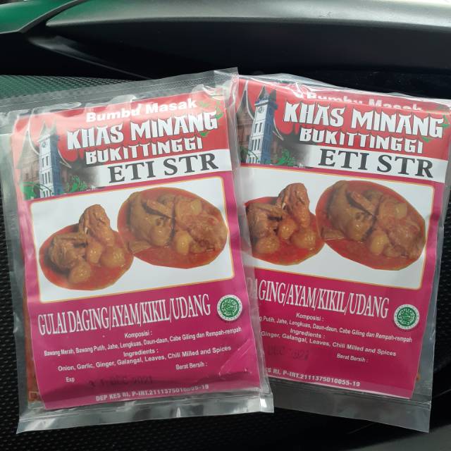 Jual Bumbu khas BUKITTINGGI ETI STR (bumbu gulai) | Shopee Indonesia