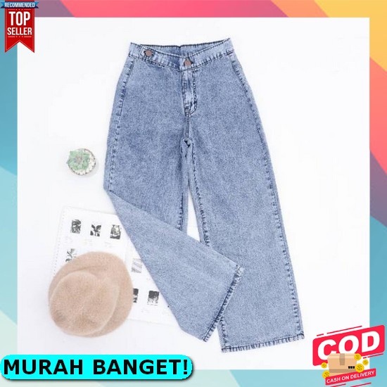 Celana Jeans Wanita Jins Cewek Skinny Terbaru Kekinian Jens Levis Ka14 Fwr - Kulot Jeans Ripped Lita