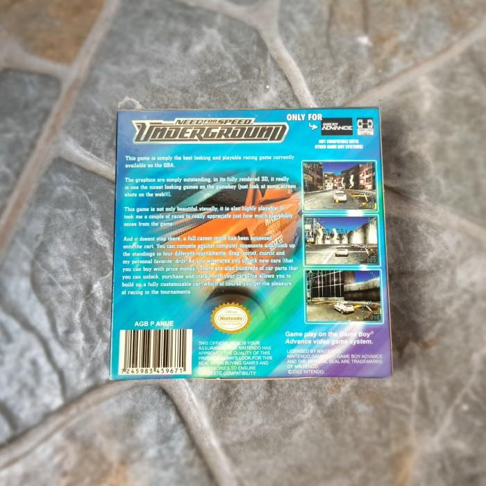 kaset gameboy advance "NFS Underground"