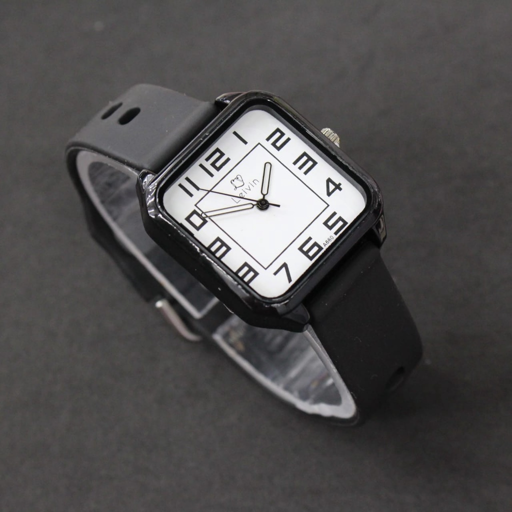 JAM TANGAN LEIVIN FASHON WATCH SQUARE CASE/JAM TANGAN CEWEK FASHION/JAM TANGAN TERBARU/JAM TANGAN ANALAOG/