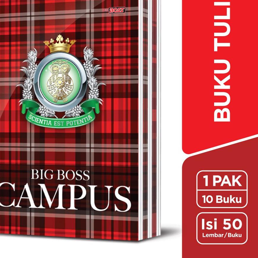 

Terbaru - PACK BUKU TULIS BIG BOSS CAMPUS 50 LEMBAR