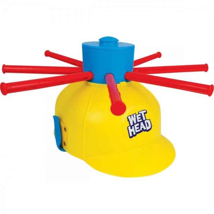 wet head helmet running man game toys