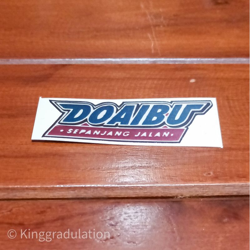 

Sticker - Doa Ibu Sepanjang Jalan