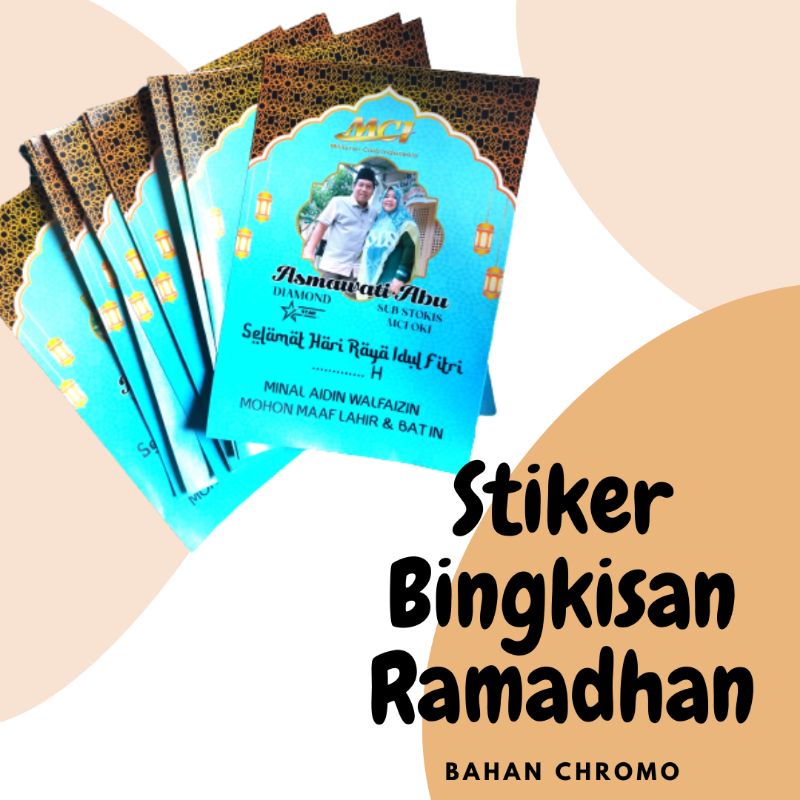 

Stiker Chromo/Stiker Produk/Stiker Lebaran