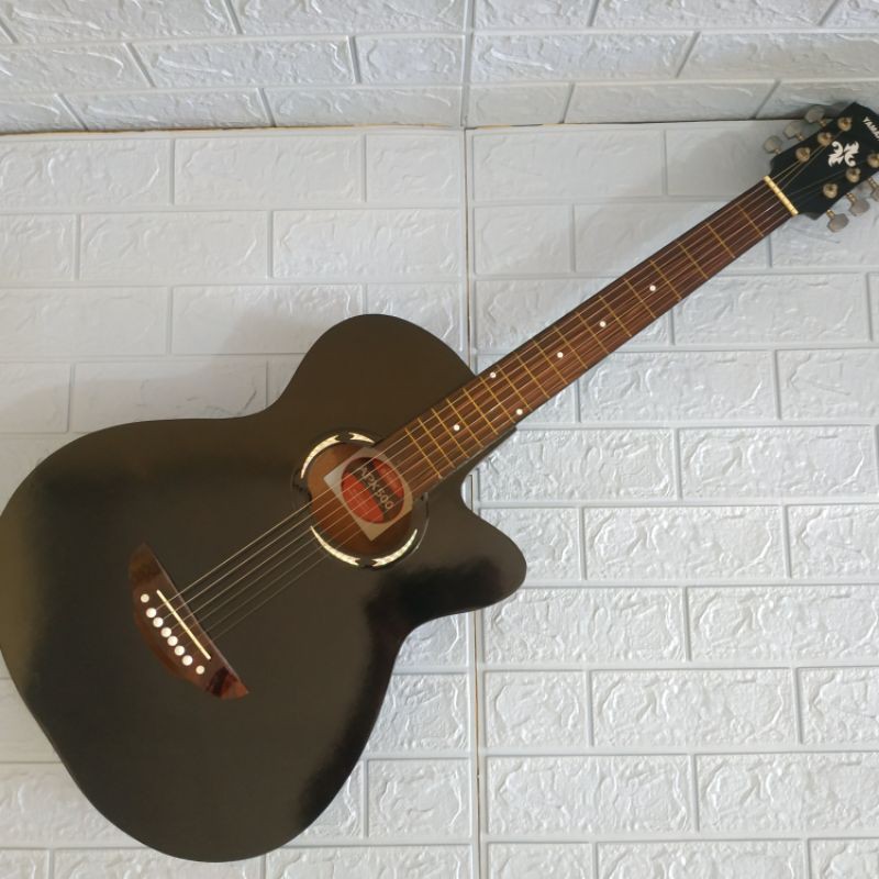 Gitar Akustik Elektrik Custom YAMAHA APX500ii Full Black