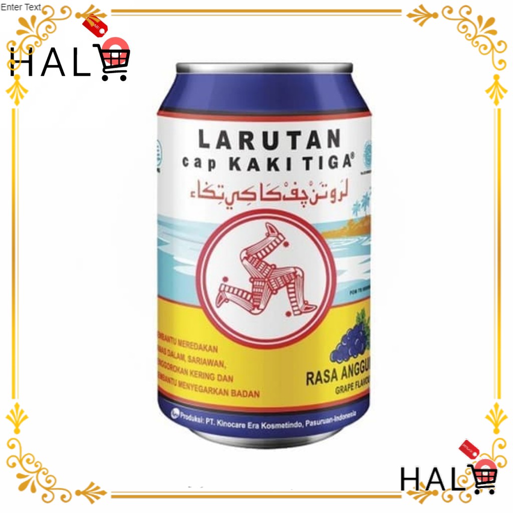 

LARUTAN CAN 320ML ANGGUR