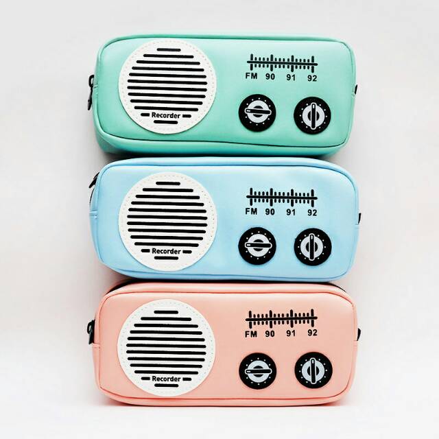 

Retro FM Radio Pencil Case