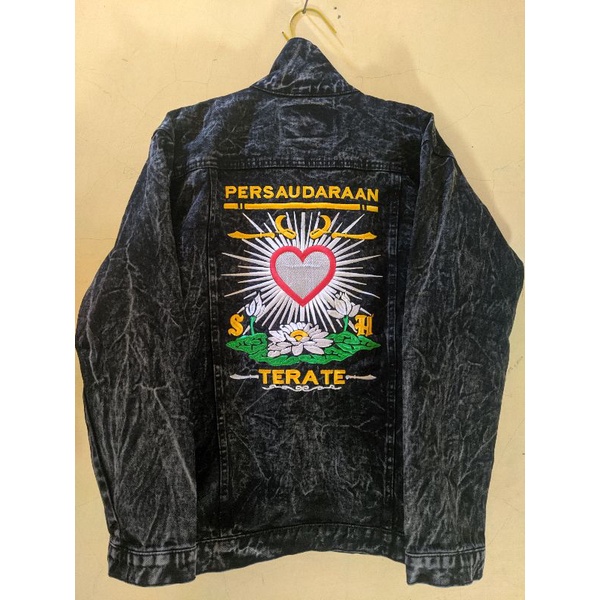 jaket levis PSHT bordir grey/ jaket levis PSHT bordir biru