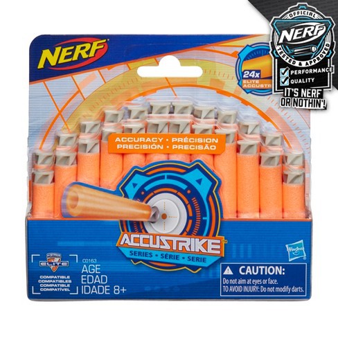 Peluru NERF Accustrike / Nerf Dart Elite / Isi 24 - ORIGINAL