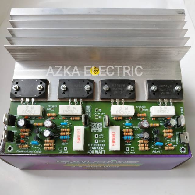 Kit Power Amplifier Sanken 2x400W | Shopee Indonesia