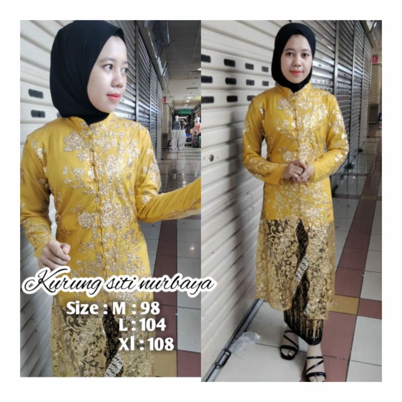 Set Tunik Tulle Sanghai Tunik Modern Tunik Kondangan