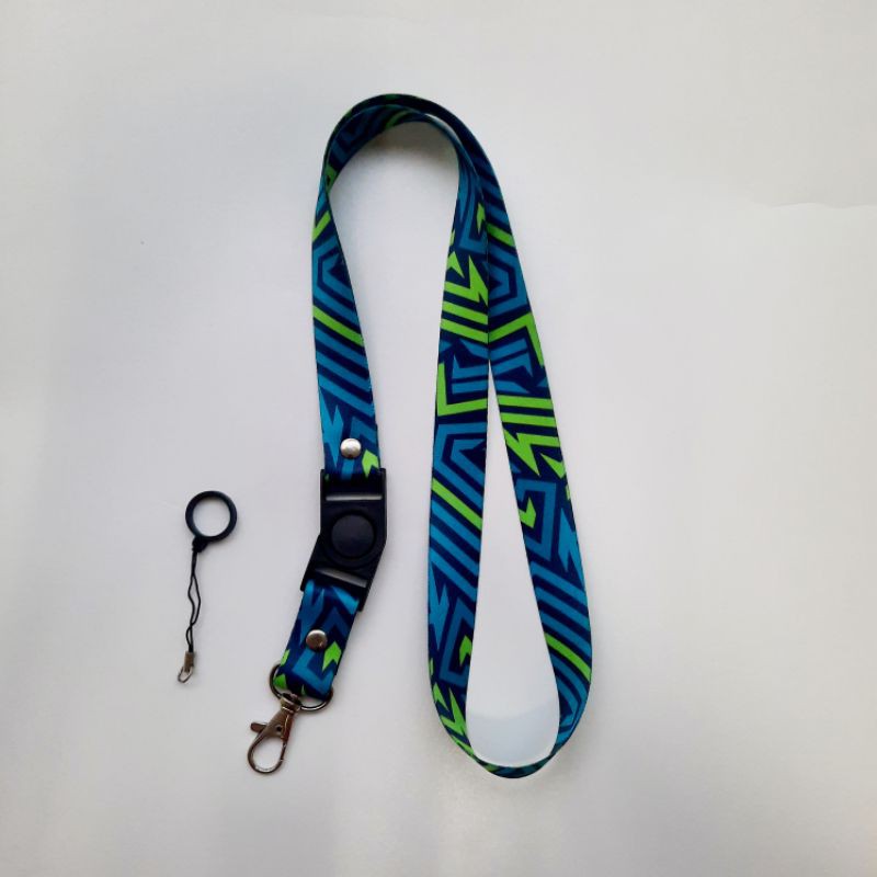 

Gantungan ID Card/Pod plus karet 13mm Lanyard pringtig Zigpop Real Pick