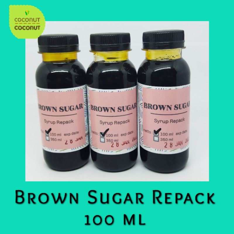 Brown Sugar 100 ml murah cocok untuk tester