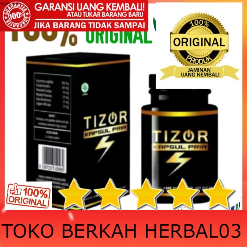 100% ASLI TIZOR - Obat Asli Herbal Impotensi dan Prostart Aman tanpa efek samping lulus BPOM
