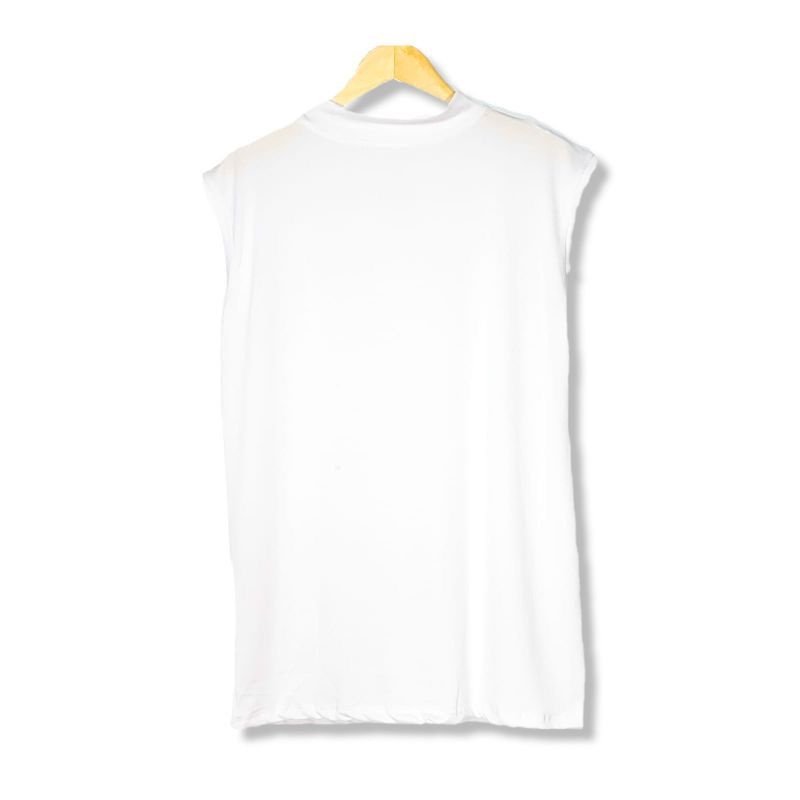 Inner Manset Baju Kaos Tanpa Lengan Pusatgrosir_solo Manset Sleeveless
