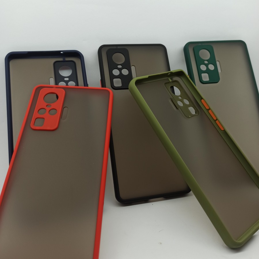 VIVO X60/X60 PRO/X50/ VIVO X50 PRO CASE HARDCASE DOFF TRANSPARANT,  CASE DOFF MATE TRANSPARANT