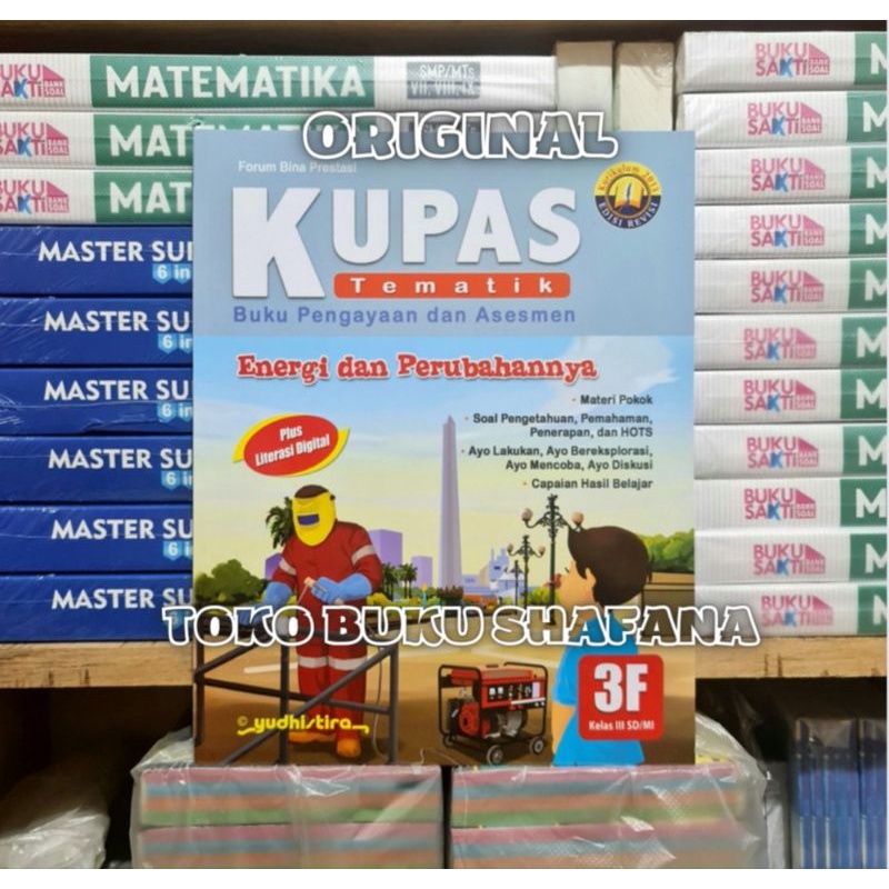 Paket Buku Kupas Tematik 3E 3F 3G 3H Kelas 3 SD Yudhistira K13 Edisi Revisi ( Harga 4 Buku )